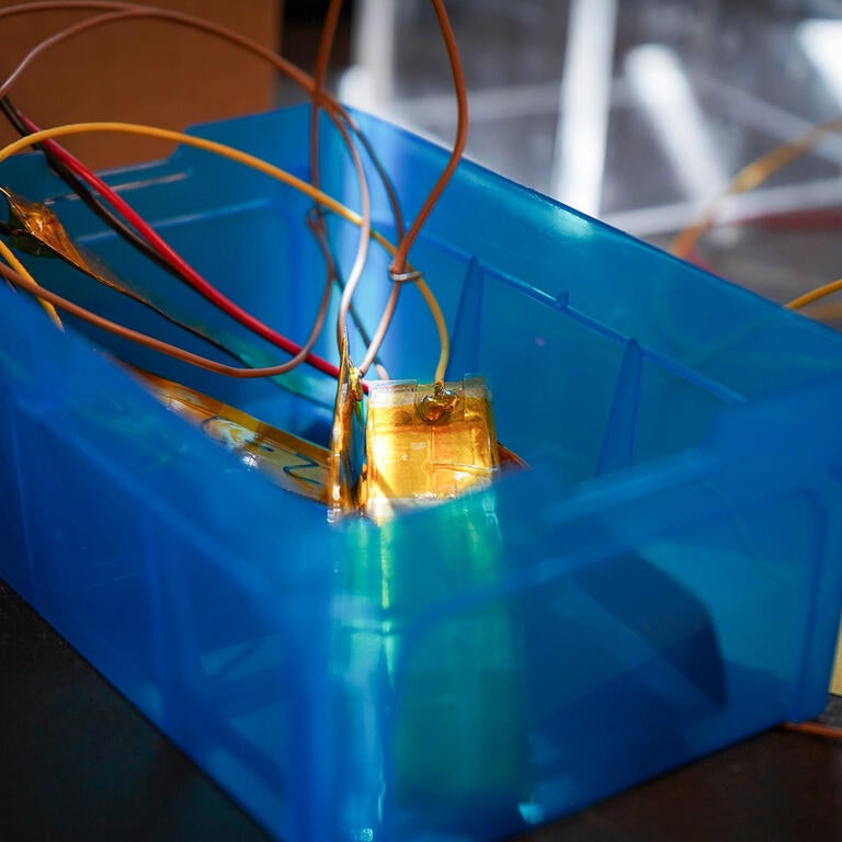 CalIT2 equipment wires